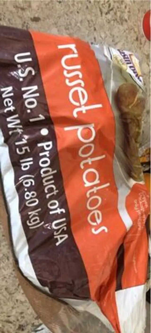Russet potatoes