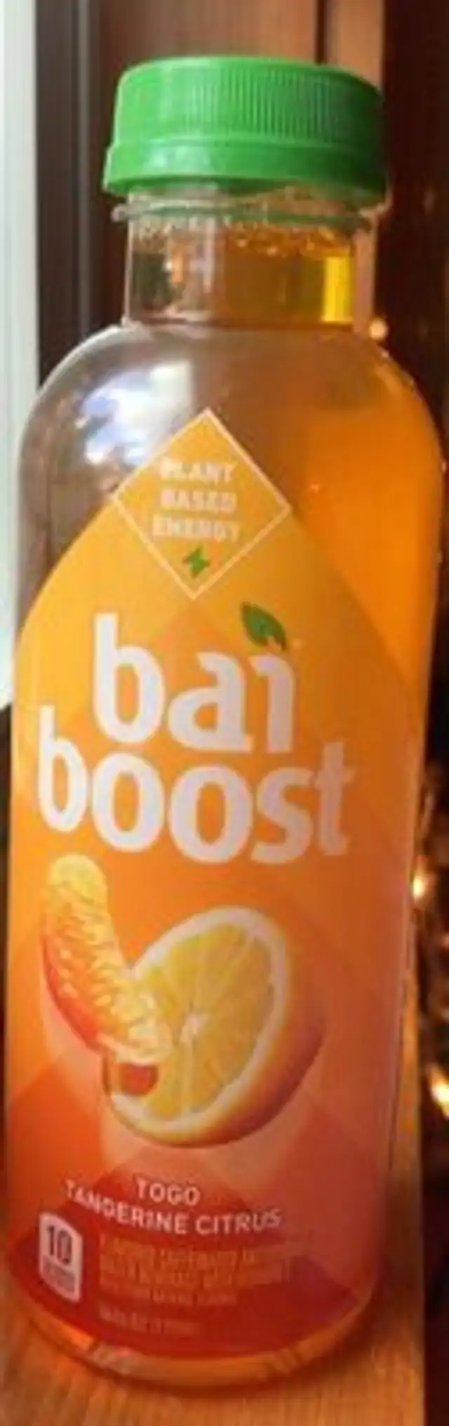 Bai boost togo tangerine citrus