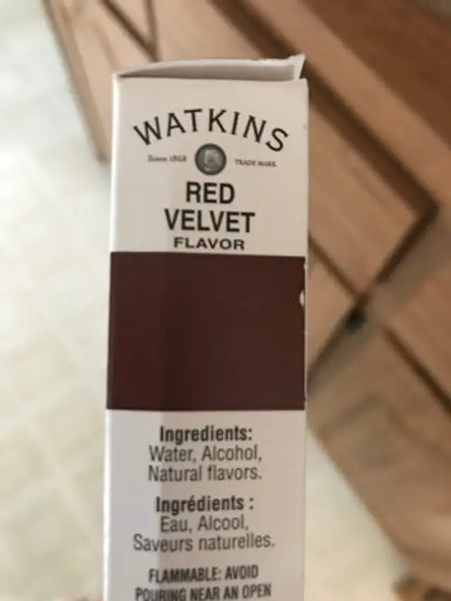 Unknown ingredients label
