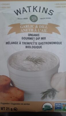 Garlic & Dill Organic Gourmet Dip Mix