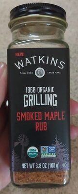 1868 Organic Grilling Smoked Maple Rub