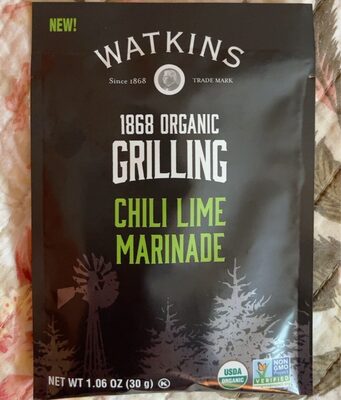 1868 Organic Grilling Chili Lime Marinade