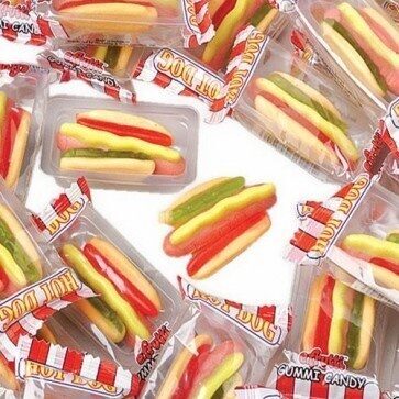 Bonbons Mini Hot Dog 9G