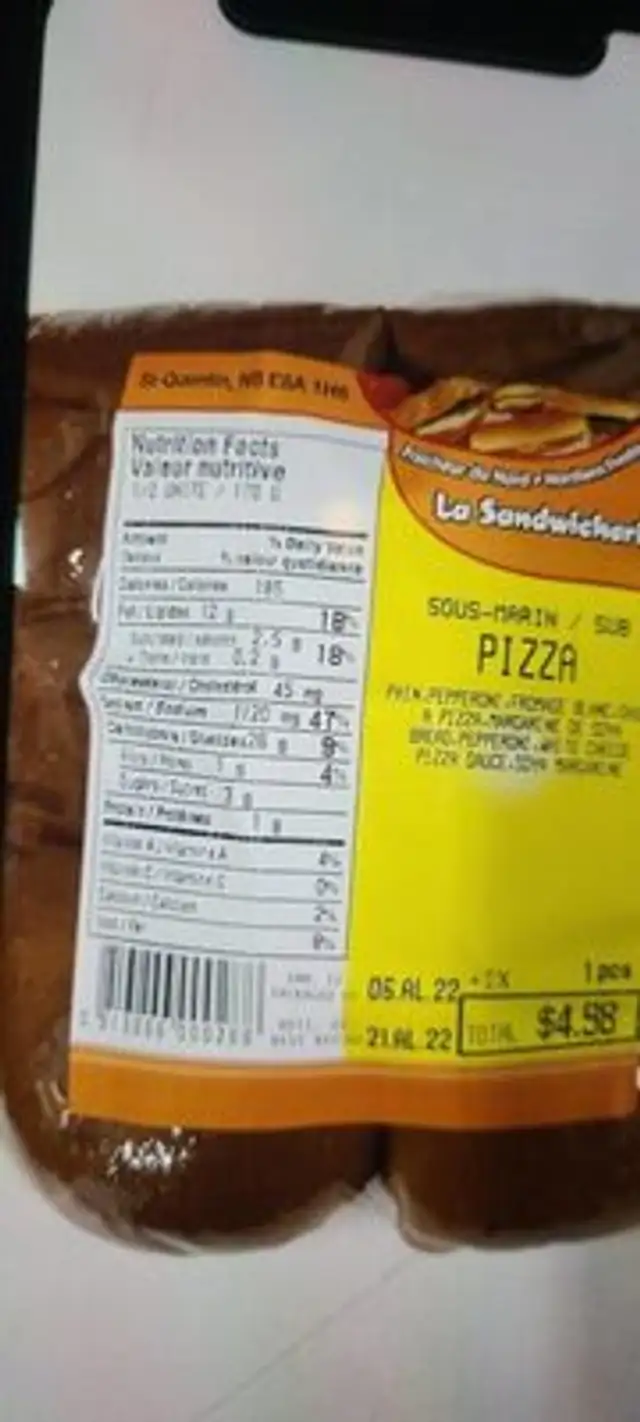 Sousmarin Pizza