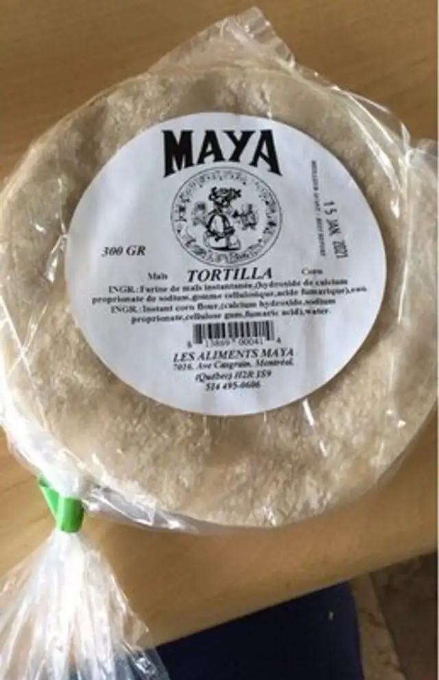 Tortillas mais