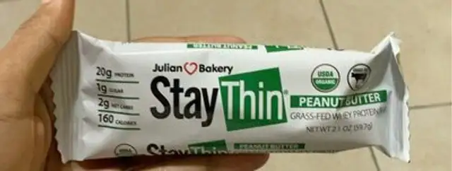 Stay thin penut butter