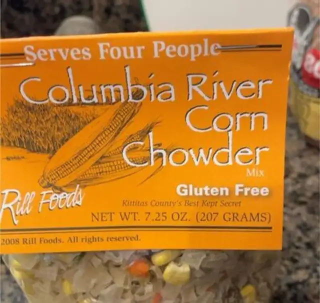 Columbia river corn chowder