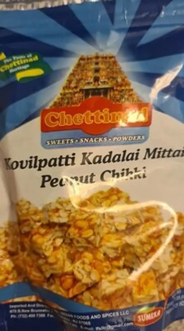 Peanut chikki