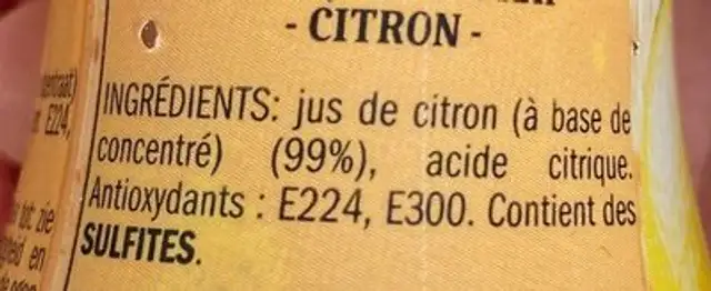 Juice Spray Lemon