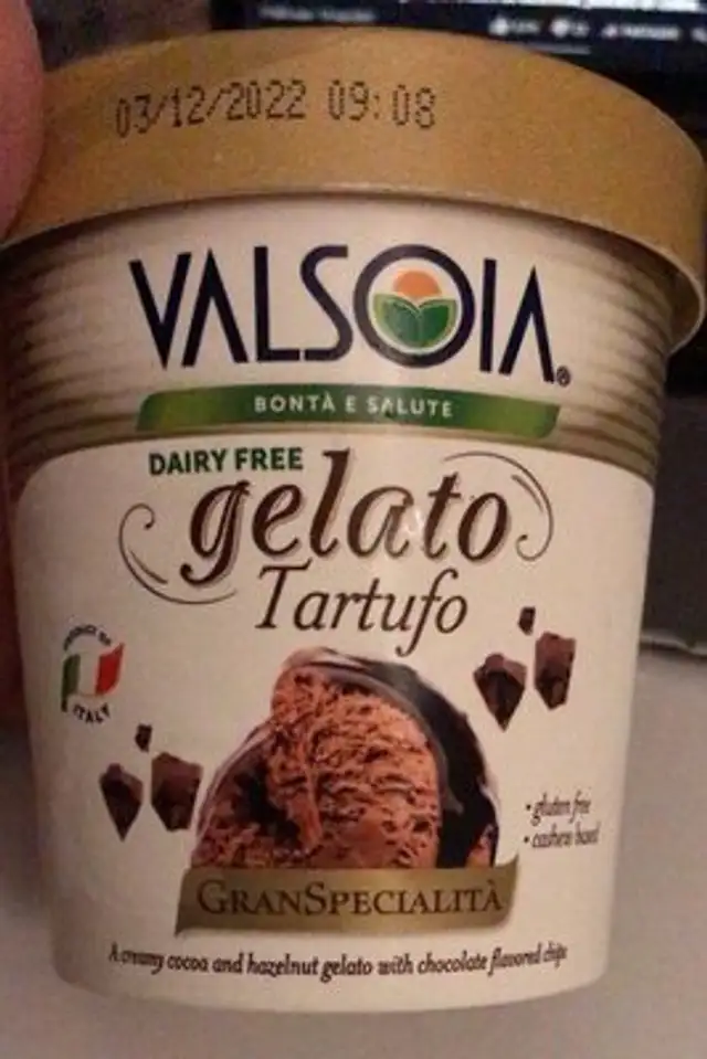 Gelato tartufo