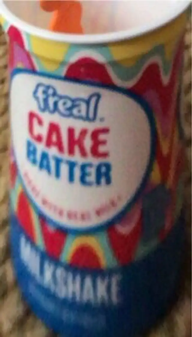 Cake batter milkshake