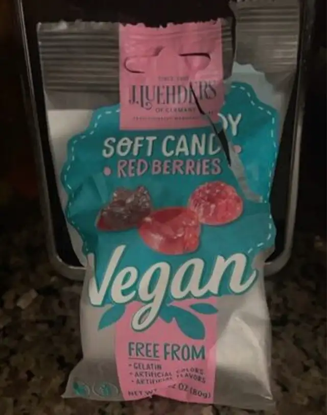 Soft candy red berries