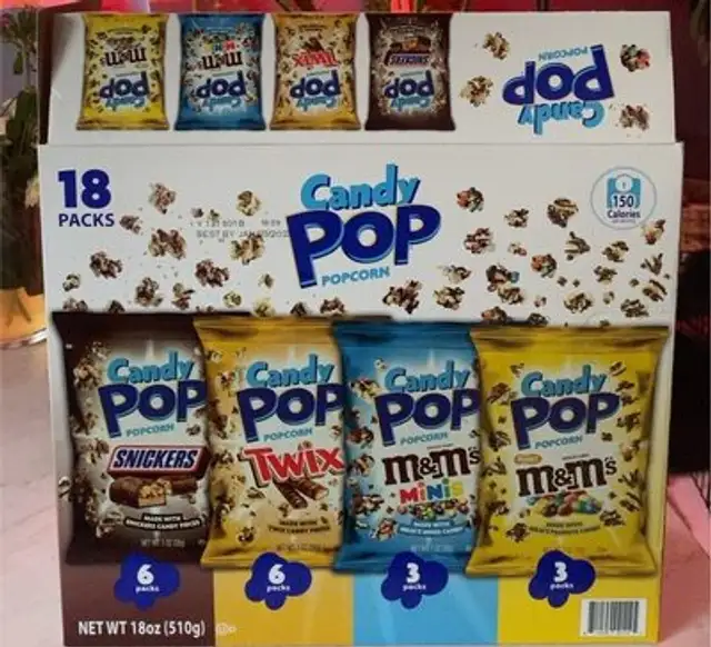 Candy pop popcorn