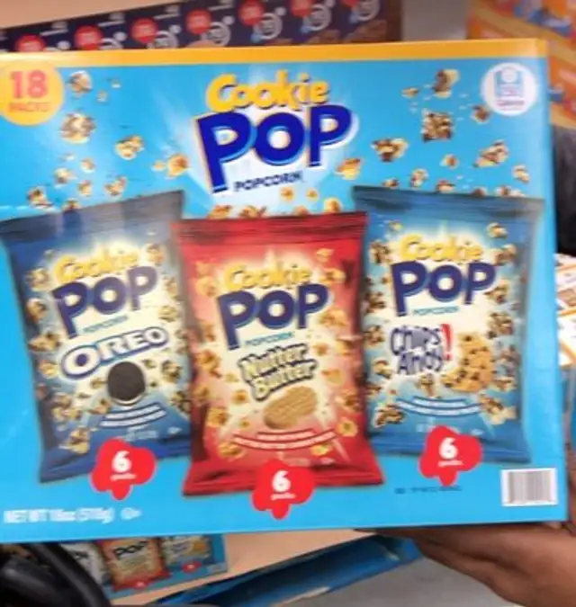 Cookie popcorn
