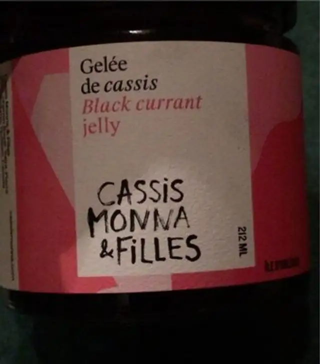 Gelée de cassis