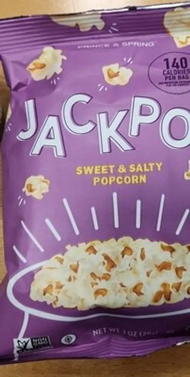 Jackpot  sweet and salty pop corn