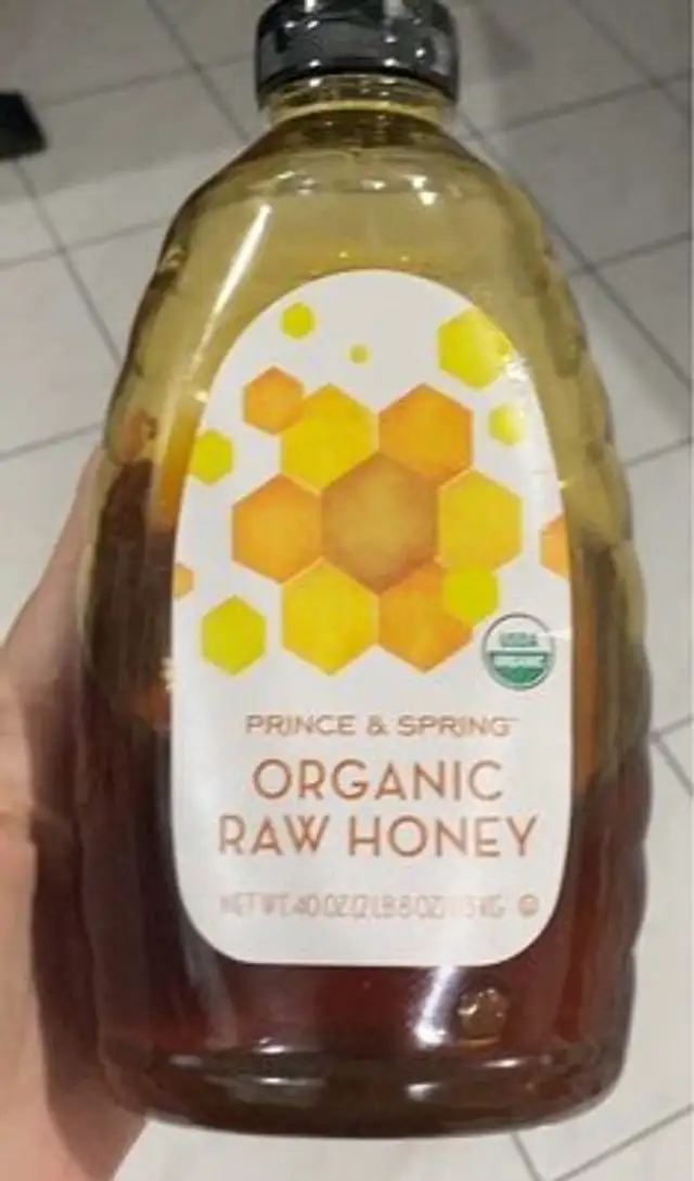Organic raw honey