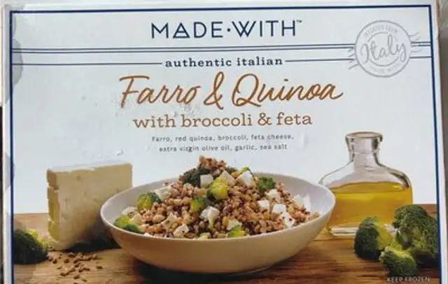 Authentic Italian Garro & Quinoa with broccoli & feta