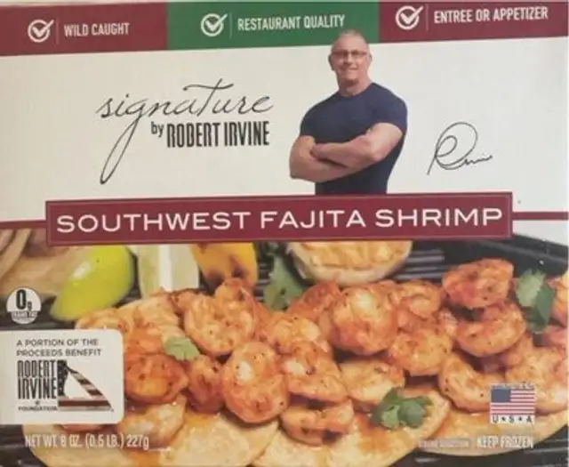 Southwest fajita shrimp