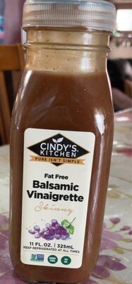 Fat Free Balsamic Vinaigrette front packaging