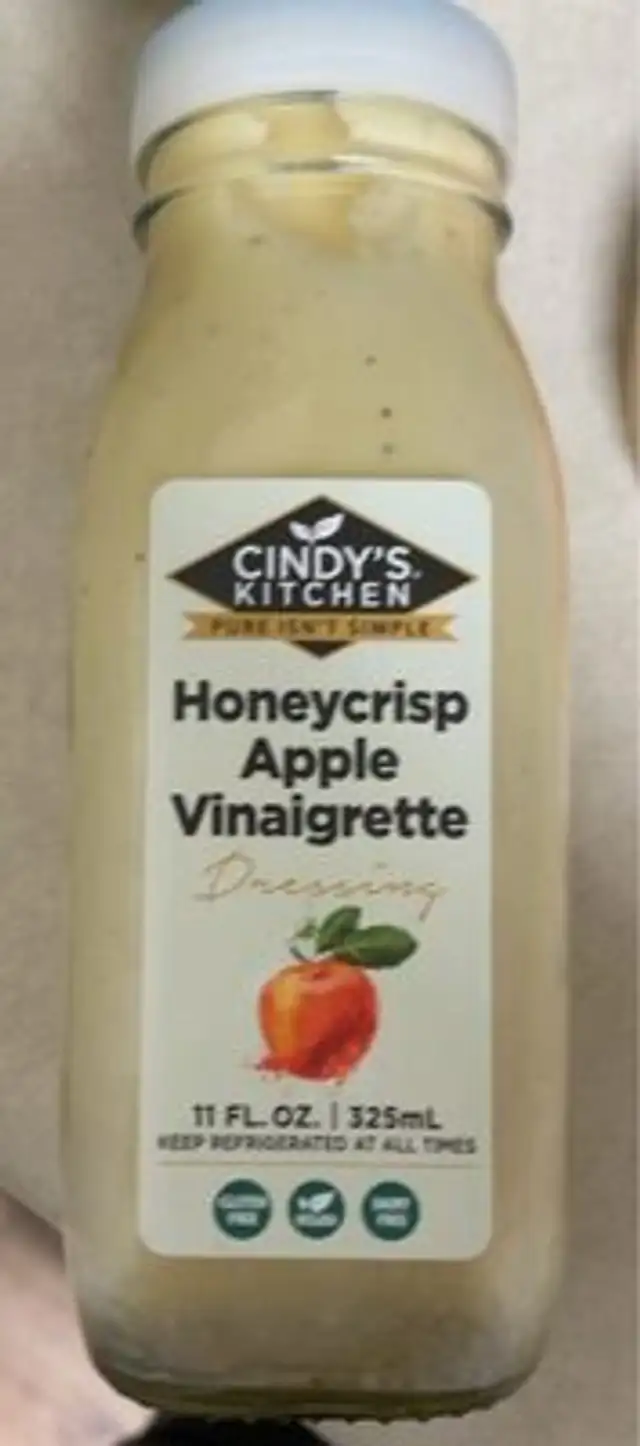 Homeycrisp apple vinaigrette