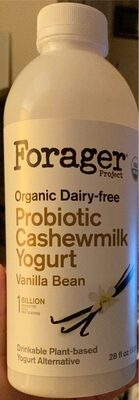 Organic Dairy-Free Probiotic Cashewmilk Yogurt Vanilla Bean
