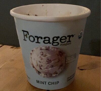 Mint chip frozen dessert