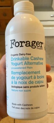 Drinkable cashew yogurt alternative