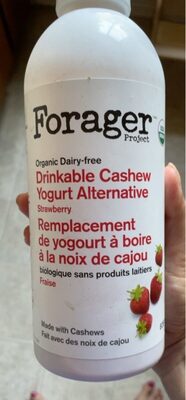 Drinkable cashew yogurt alternative
