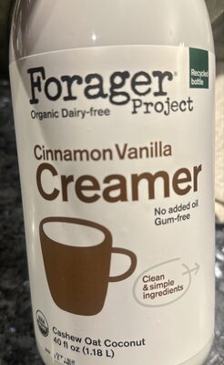 Cinnamon vanilla creamer
