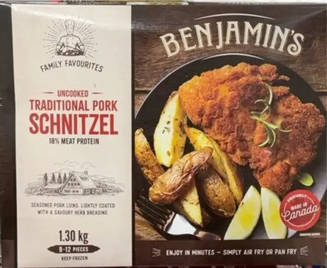 Traditional Pork Schnitzel