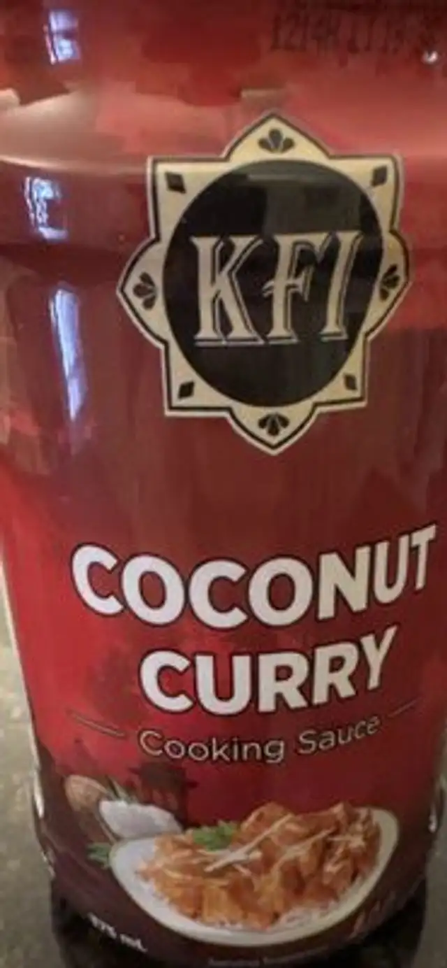 Coconut Curry Sauce front packaging