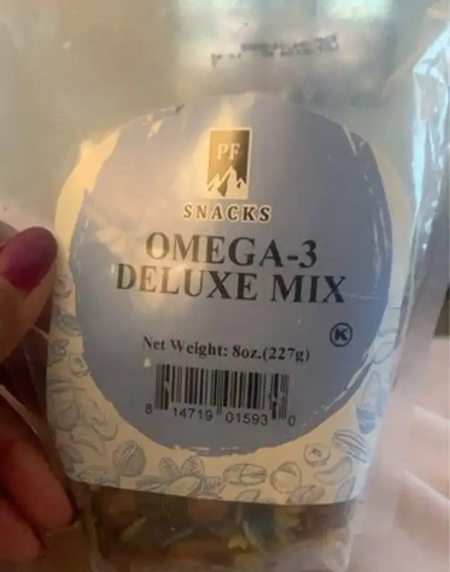 Paramount snacks omega 3 deluxe mix