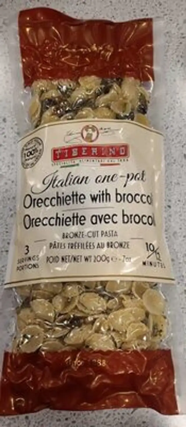 Tiberino Italian one pot Orecchiette with broccoli