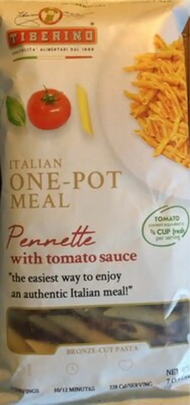 Pennette with tomato sauce