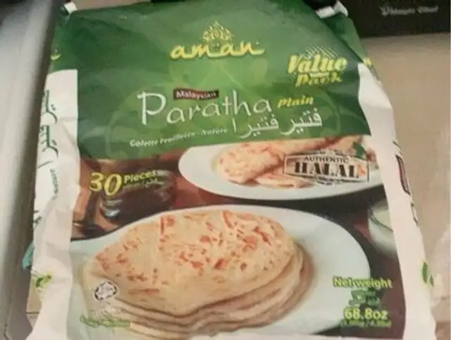 Malaysian Paratha Plain