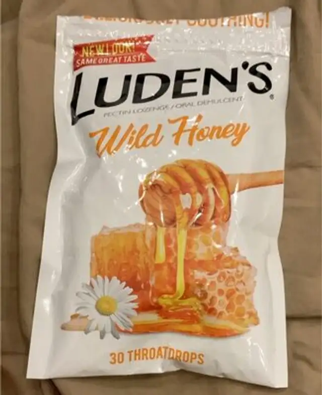 Luden’s Wild Honey Throat Drops