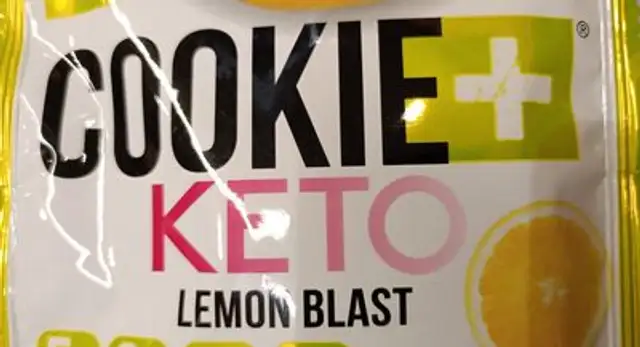 Lemon blast cookie + keto imp