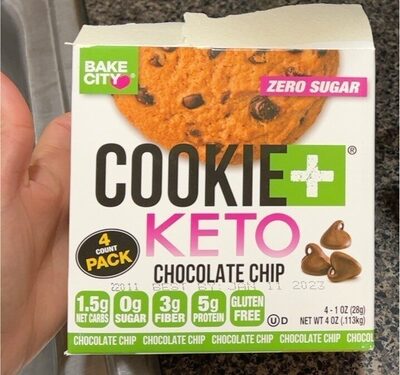 Cookie keto front packaging