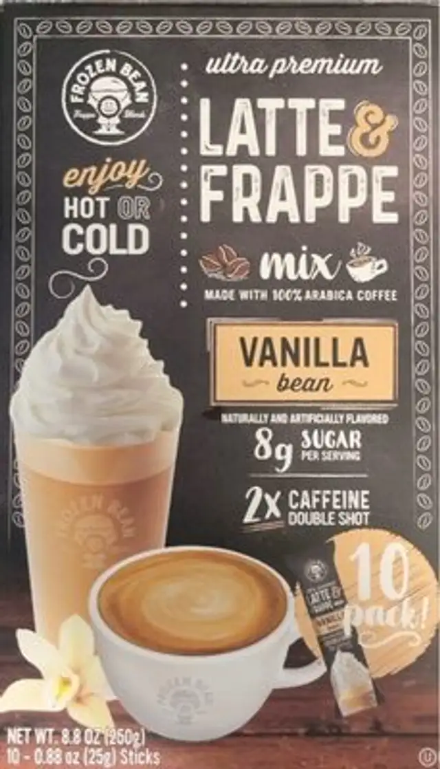 Vanilla Bean Ultra Premium Latte & Frappe Mix