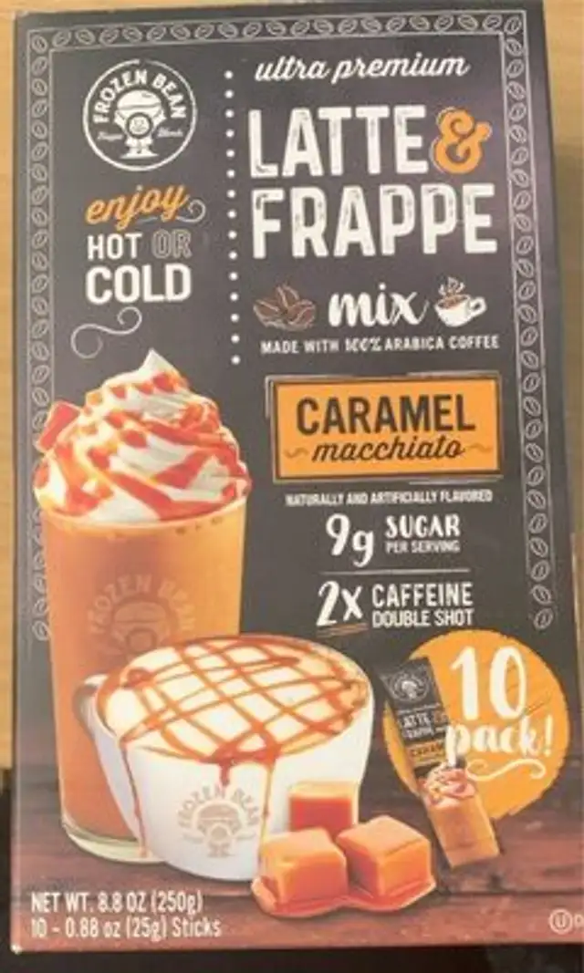 Ultra Premium Latte and Frappe Caramel Macchiato