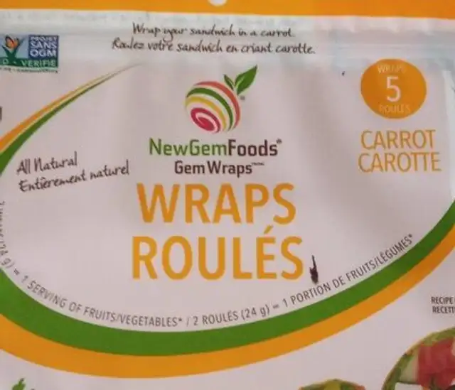 Wraps roulés