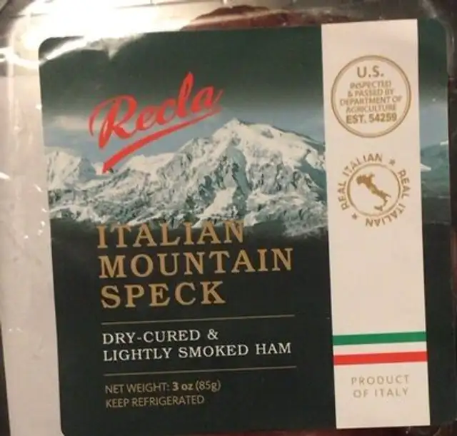 Italian mointain spek