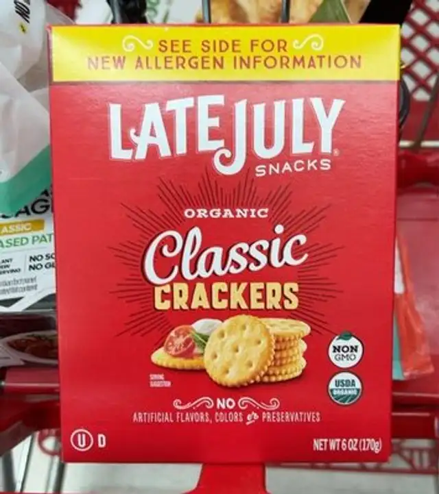 Organic classic crackers