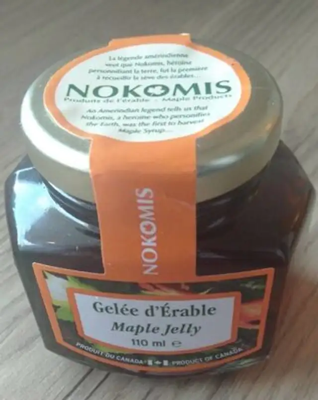 Gelée d'Érable