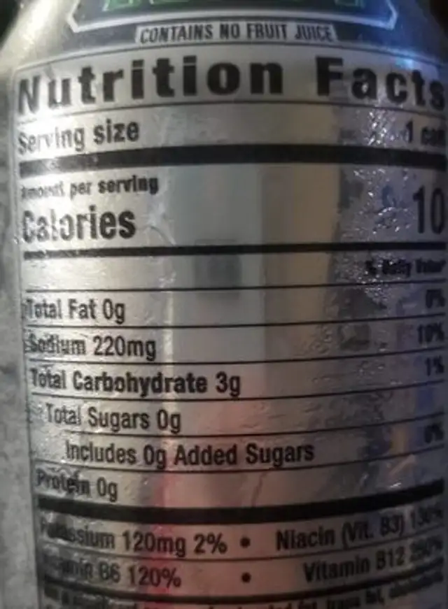 Inferno jalapeño strawberry nutrition facts table