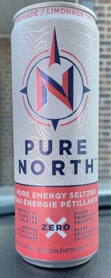 Grapefruit Lemonade Pure Energy Seltzer front packaging
