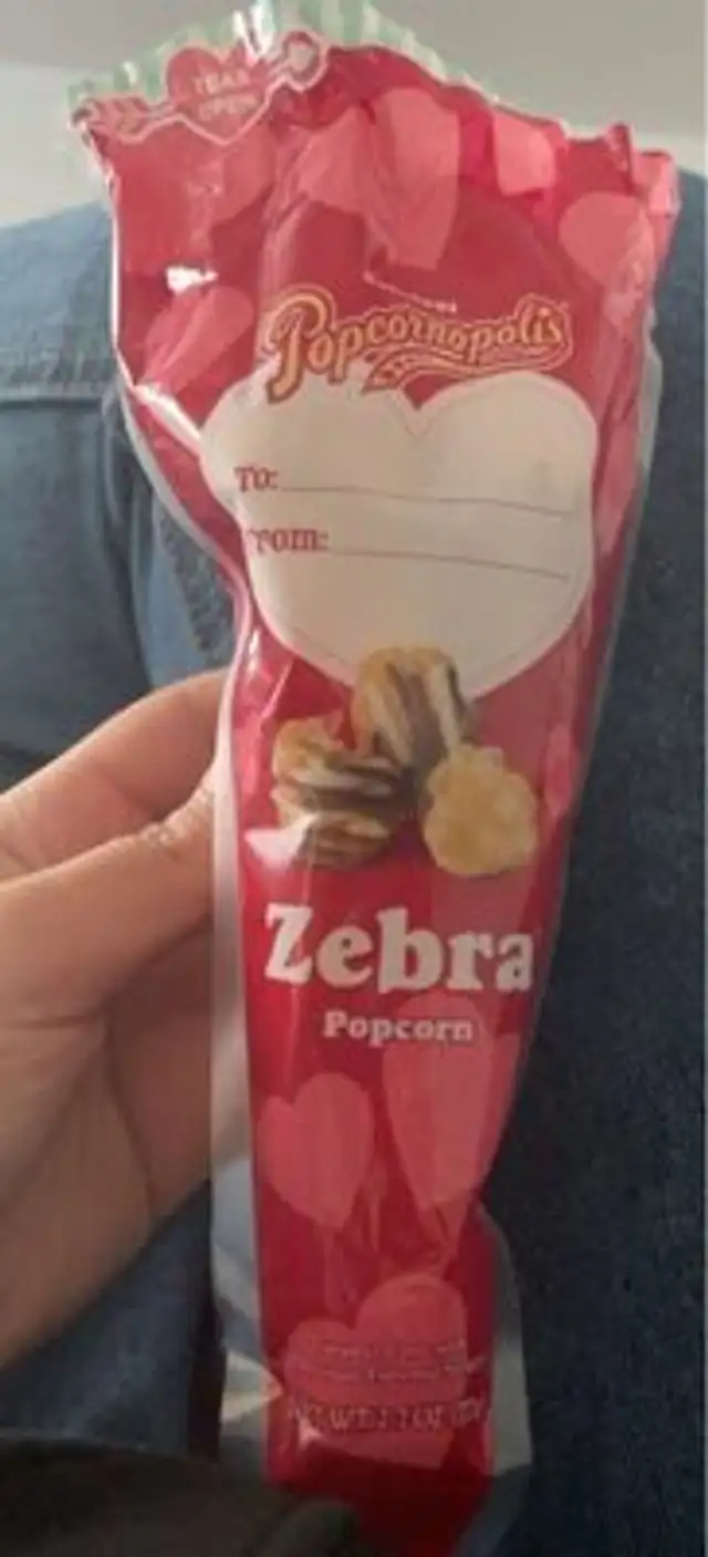 Zebra Popcorn
