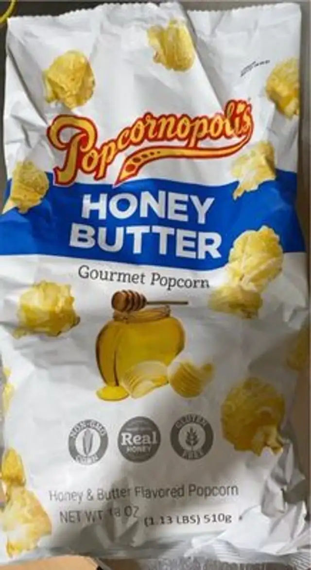 Honey butter popcorn