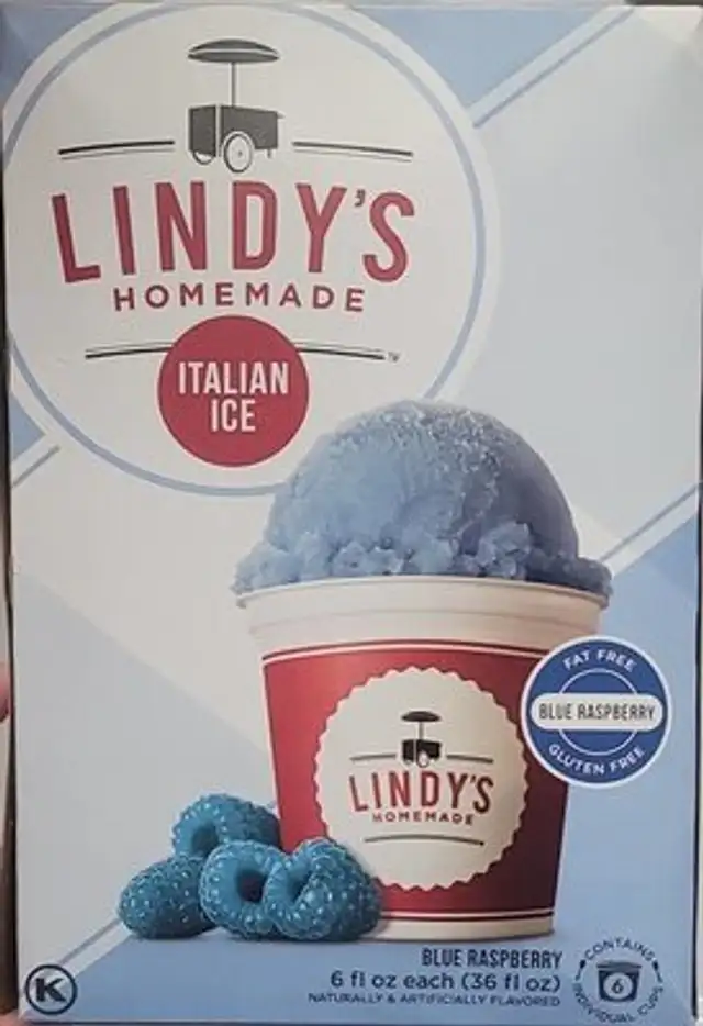 Blue raspberry italian ice